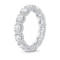Five-Stone Eternity Moissanite Ring | 925 Sterling Silver — product view