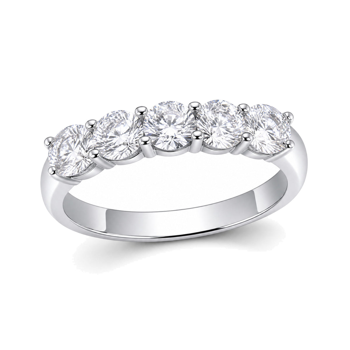 Proposal Solitaire Moissanite Ring | 925 Sterling Silver — product view
