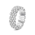 Round Solitaire Moissanite Ring | 925 Sterling Silver — product view
