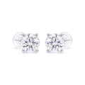 Six-Prong Moissanite Studs | 925 Sterling Silver — product view