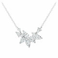 Fancy-Cut Moissanite Pendant Necklace | 925 Silver — product view
