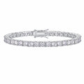 Safety-Clasp Tennis Bracelet | 925 Silver, 4mm — product view