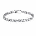 Tennis Bracelet, 7.5in Moissanite | 925 Sterling Silver — product view